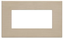Placca tecnopol. spazz. m5004sl-13 joy 4p champagn