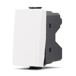 Pulsante unipolare (10a-250v) joy 505b bianco -