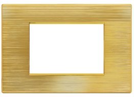 Placca tecnopol. spazz. m6003sl-2 gem 3p oro