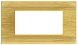 Placca tecnopol. spazz. m6004sl-5 gem 4p oro
