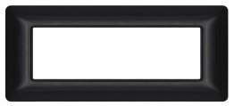 Placca tecnopol. t3 m8007-02 6p nero