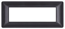 Placca tecnopol. t3 m8007-10 6p nero bistr?