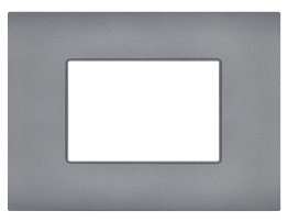 Placca tecnopolimero sun-t5 3p r9003-8 grigio