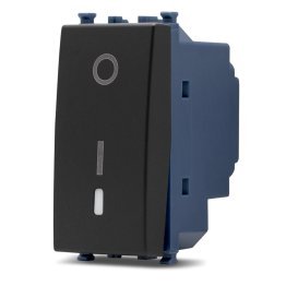 Interruttore bipolare sun-t5 902n nero