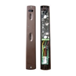 Sensore doppio pir antimask a basso ass.marron bw