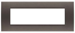 Placca soft-touch art-t1 7p 8007st-4 testa di moro