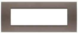 Placca soft-touch art-t1 7p 8007st-7 tortora