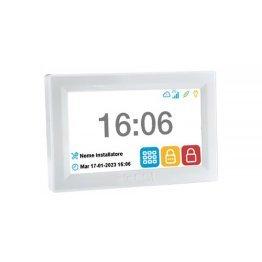 Elegante terminale touchscreen 4,3 tft 16,7 milio