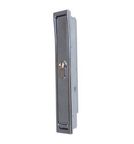 Slim37 blindino in alluminio da incasso con pulsan