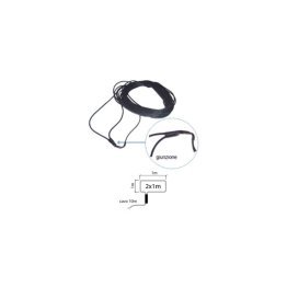 Spira cablata 3 mt x2 mt giunzione wire loop10