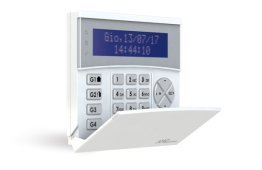 Tastiera lcd blu