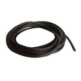 Guaina in acciaio plastificato 10m nera