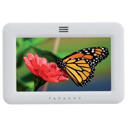 Tastiera touchscreen bianca