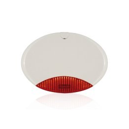 Sirena da esterno autoalimentata - lamp arancio