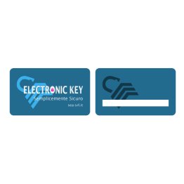Card utente blu