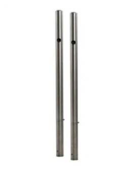 Coppia di pali inox 1,22mt diamtro 60