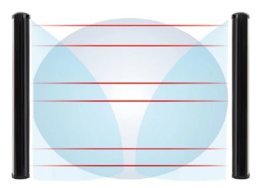 Barriera doppia tecnologia pre-assemblata 160m. co