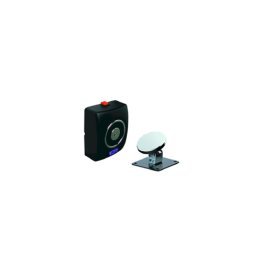 Fermo elettromagnetico con base in acciao e carter
