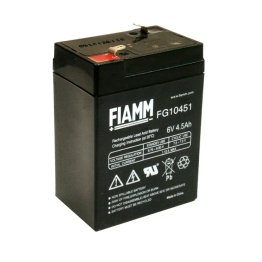 Batteria fiamm 4,5ah-6v