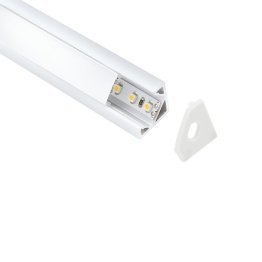 Kit profilo angolare fin. bianco l.2mt.