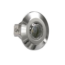 Far. orient. led 350ma 1w cromo 3000k