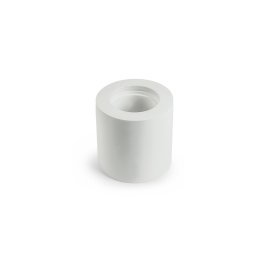 Faretto in gesso superficie tondo 230v