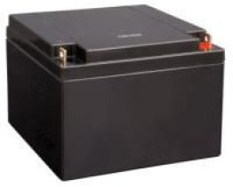 Batteria 12vdc 27ah sigillata al piombo, interment