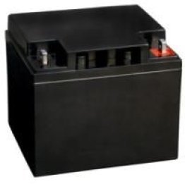 Batteria 12vdc 45ah sigillata al piombo, interment
