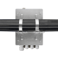 Switch a 6 porte con alim per 4 tc ip ermetico